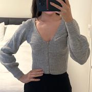 Cropped Corset Sweater size 00P/XS