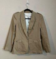 NWT River Island Single Button Light Brown Blazer 8