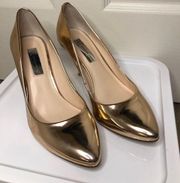 INC Gold Heels 3”