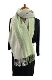 Steve Madden Tricolor Fringe Scarf New