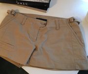 Theory khaki shorts