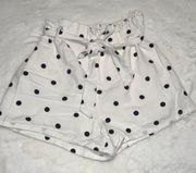 High Waisted Polka Dot Shorts