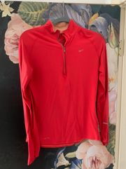 Red  Dri-Fit Long Sleeve