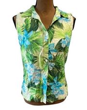 Izod Tropical Silk Tank Top