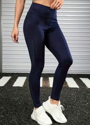 Navy High Waist athletic Leggings