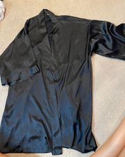 Black Silk Robe