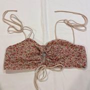 Princess polly bra top - size 2 Ties on arms & in the middle of the top