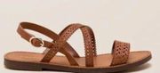 Francesca’s Costa Lasercut Strap Gladiator Sandal size 7.5