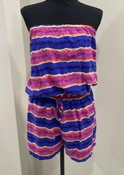 Tommy Bahama strapless romper size M