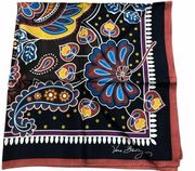 Vera Bradley gorgeous floral silk scarf