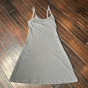 Spaghetti strap mini dress Los Angeles Apparel California basics classic cotton