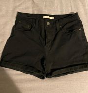 Levi’s Black Shorts