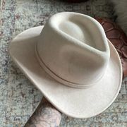 FP x Mossant Trail Dusted Pink Cowgirl Hat size Medium