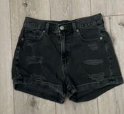 American Eagle High-Waisted Denim Jean Shorts