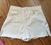 WeWoreWhat Flare Jean Shorts