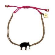 Stella & Dot elephant charm bracelet