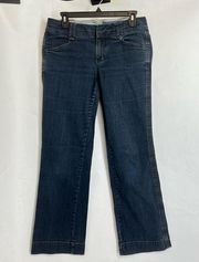 Converse Trouser Blue Jeans Denim Pants Low Cut Bootcut Wide Leg Stretch 8