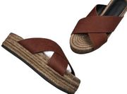 All Saints Espadrille Sandals Size 6