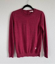 Tory Burch Womens Merino Wool Pullover Sweater *Flaw