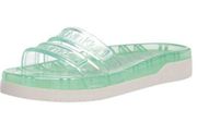 NEW Calvin Klein Women's Green Kctobi Slide Sandal