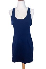 Blue Cut Out Bodycon Dress