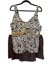 Croft & Barrow Tankini Swimsuit Set - Women’s 20W