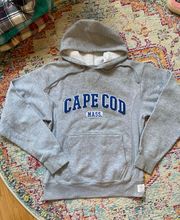 Cape Code Blue And Grey Hoodie Sweatshirt