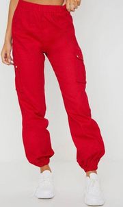 Red Cargo Pants