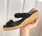 Vintage Black Wedges