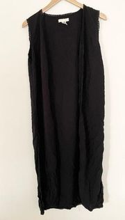 H&M Womens Swim Coverup Size 12 Size Large Black Swim Coverup