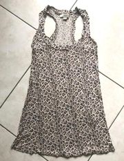 Cheetah Tank Top Bershka 