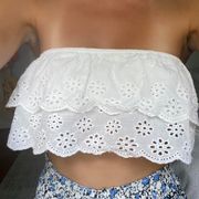 Ruffle Tube Top