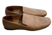 Vince Women's Demi Leather Camel tan Slip on Loafer size 9