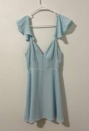 by the way. Revolve blue mini dress XS