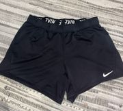 Black Dri-Fit Running Shorts