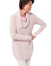 Barefoot Dreams Cozychic Ultra Lite Coastal Cowl Neck Tunic