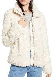 Thread & Supply Wubby Fleece Zip Teddy Bear Jacket XS