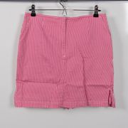 Liz Claiborne LizGolf Pink and White Striped Skort