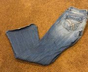 William Rast Elle Flare Light Blue Wash Jeans