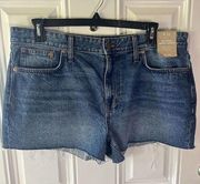 Madewell NWT Relaxed Denim Shorts Size 32 Women’s Jean Shorts