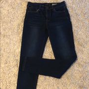 High waisted skinny jeans size 4