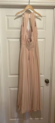 Blush Pink Bridesmaids Dress