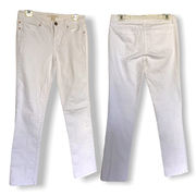 Life in Progress Womens Jeans Size 28 White Denim Cotton Spandex Stretch Skinny