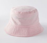 Urban Outfitters  Y2K Rhinestone Bucket Hat NWT - Pink