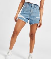 Levi’s High Waisted Mom Jean Shorts