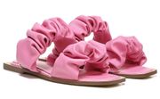 NWOT  Women's Iggy Ruched Slide Sandals Pink Size 8.5