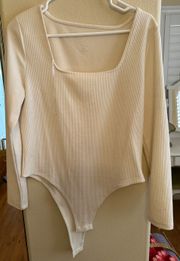 Cream Bodysuit