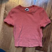 Orange Baby Tee