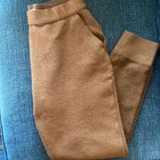 / Urban Outfitters camel brown textured  Insulated joggers.