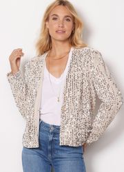 Sanctuary, Sequin Blazer, Extra Small